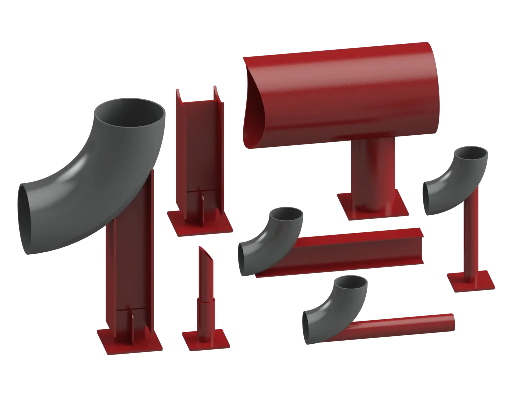 Non-Adjustable Pipe Supports - RedLineIPS by Cogbill