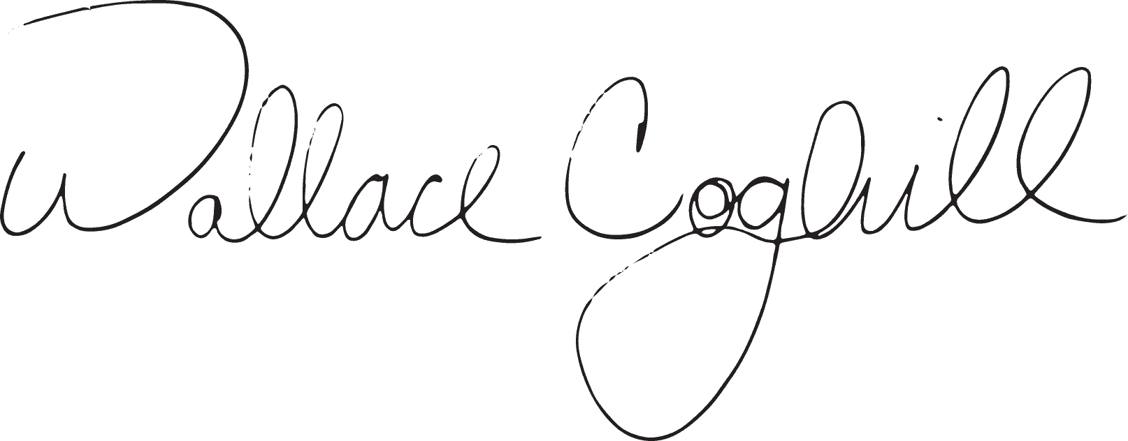 Wallace Cogbill signature