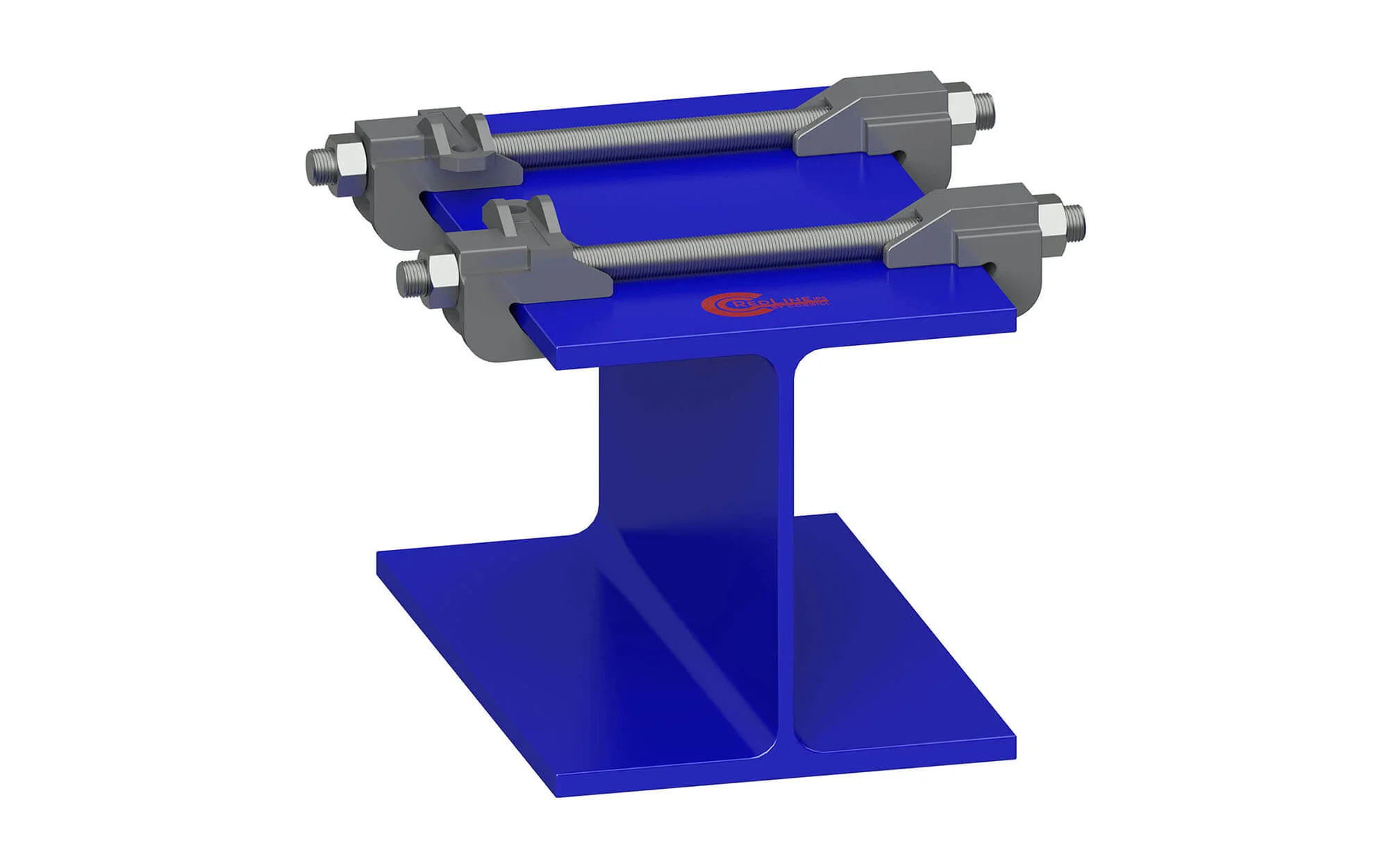 Clambrace Installed on a Beam