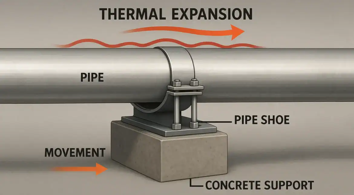 The Basic Concept of Pipe Expansion & Contraction due to temperature changes